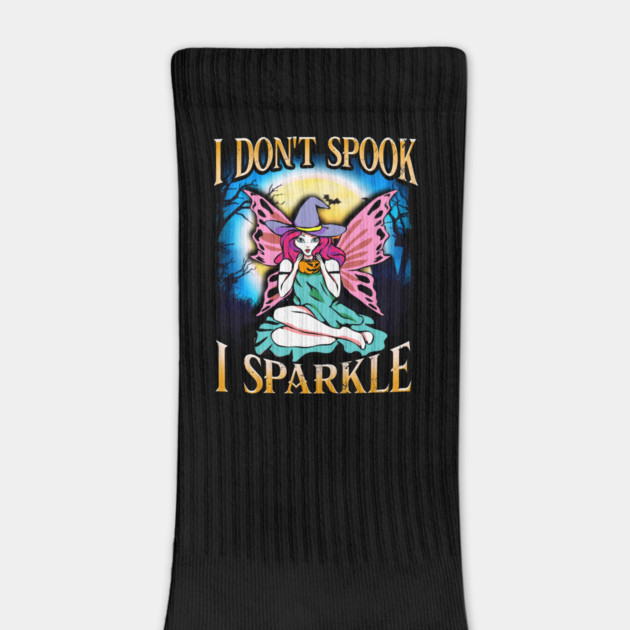 I don't spook I sparkle Funny Cute Fairy Character Gift by creative