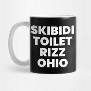 Skibidi Toilet Rizz Ohio Mug
