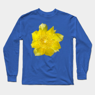 Yellow Flower Long Sleeve T-Shirt