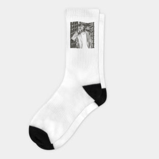 RETRO BLACK WHITE  Dave Chappelle Socks