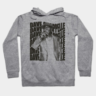 RETRO BLACK WHITE  Dave Chappelle Hoodie
