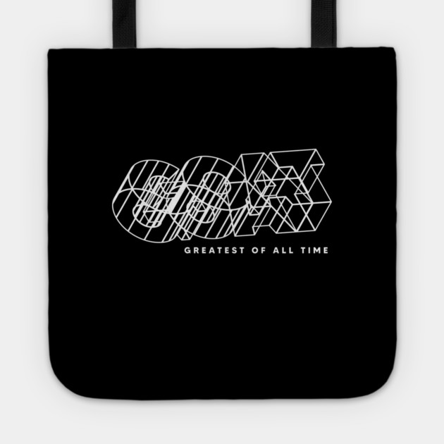 GREATEST OF ALL TIME Tote by artslaves