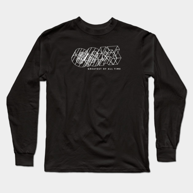 GREATEST OF ALL TIME Long Sleeve T-Shirt by artslaves