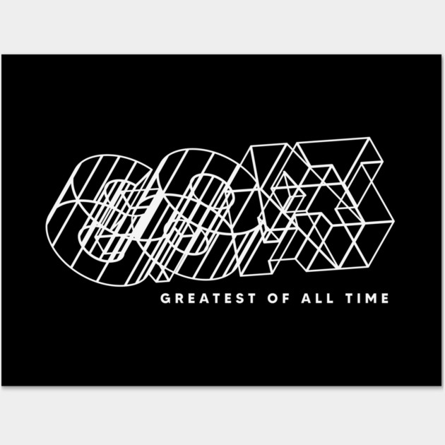 GREATEST OF ALL TIME Wall Art by artslaves
