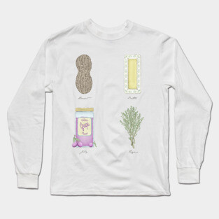 Peanut Butter Jelly Thyme Long Sleeve T-Shirt