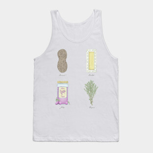 Peanut Butter Jelly Thyme Tank Top