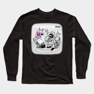 Courage The Cowardly Dog Long Sleeve T-Shirt