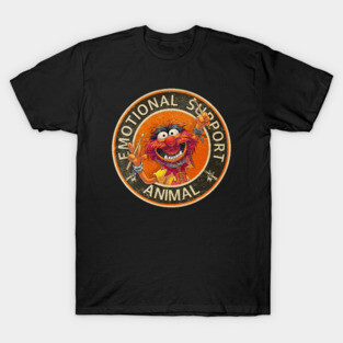 New Vintage Emotional support animal T-Shirt