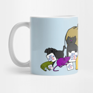 Cute Animals Support Joe Biden 2024 Mug
