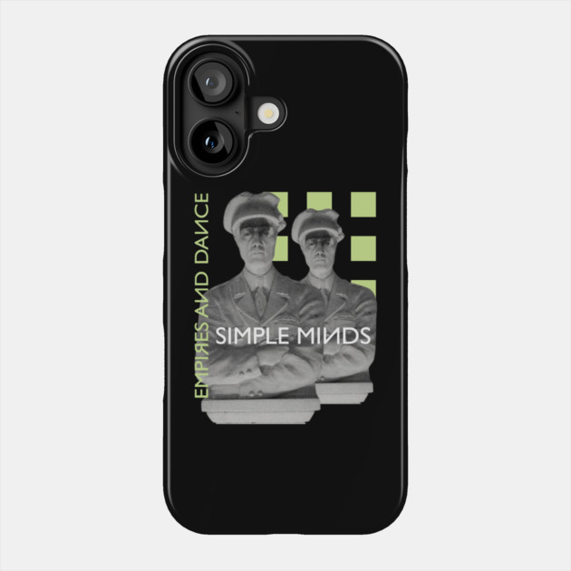 Simple Minds Empires & Dance Phone Case by Timeless Chaos