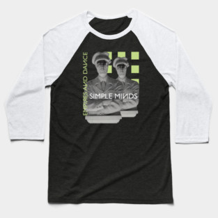 Simple Minds Empires & Dance Baseball T-Shirt