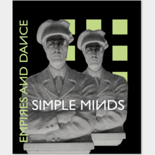 Simple Minds Empires & Dance Posters and Art