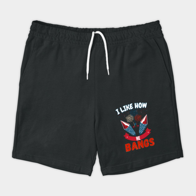 4th of July Couple Shirt I Like How He Bangs by BEZZAIM