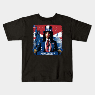 Alice Cooper For President ! Kids T-Shirt