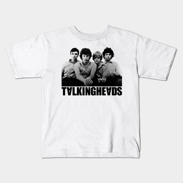 Talking Heads Kids T-Shirt by Timeless Chaos