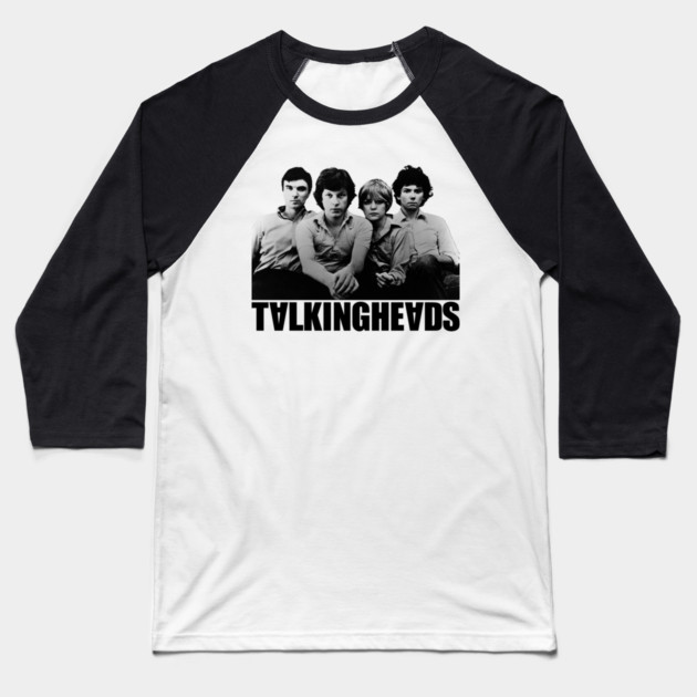 Talking Heads Baseball T-Shirt by Timeless Chaos