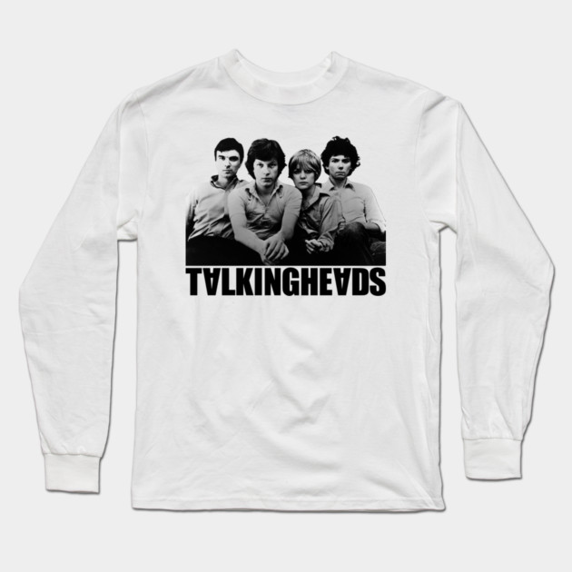 Talking Heads Long Sleeve T-Shirt by Timeless Chaos