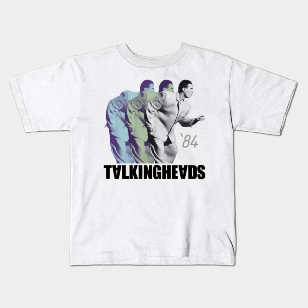 Talking Heads 84 Kids T-Shirt by Timeless Chaos