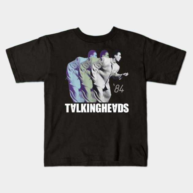 Talking Heads 84 Kids T-Shirt by Timeless Chaos