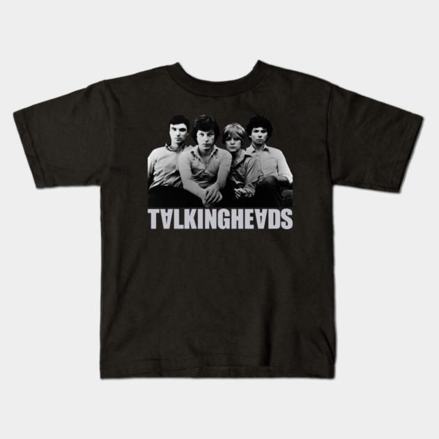 Talking Heads Kids T-Shirt by Timeless Chaos