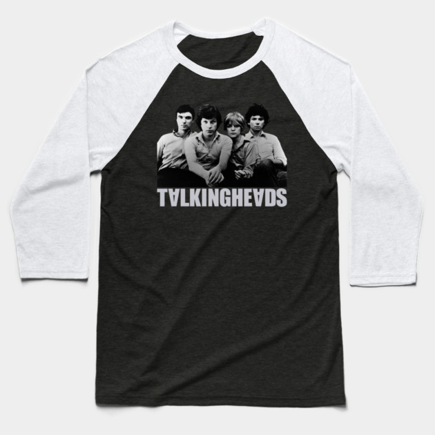 Talking Heads Baseball T-Shirt by Timeless Chaos