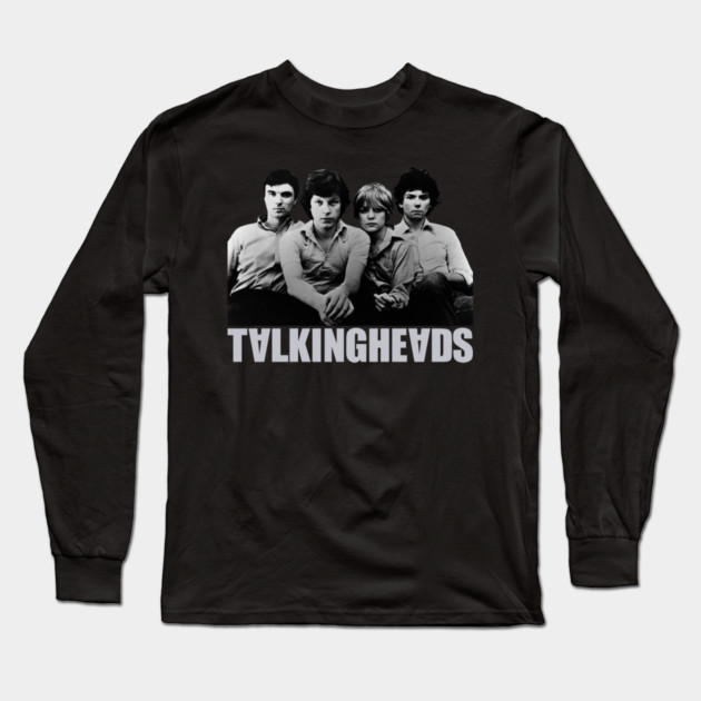 Talking Heads Long Sleeve T-Shirt by Timeless Chaos