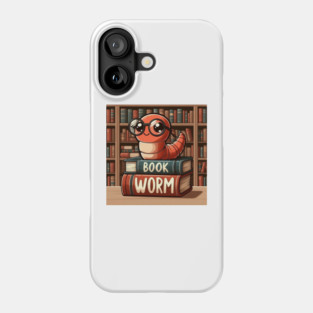 Bibliophile's Best: Book Worm, Book Lover Gift. Phone Case