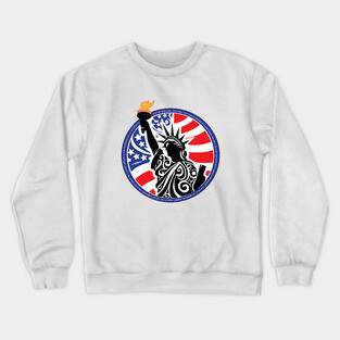 Lady Liberty Crewneck Sweatshirt