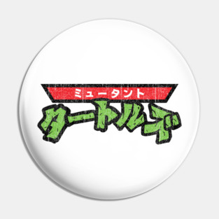 TMNT Kanji Pin
