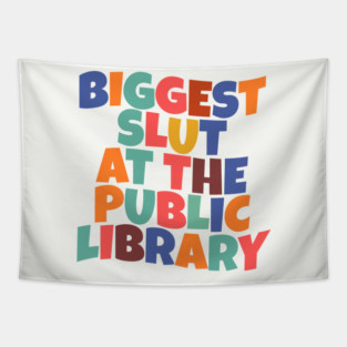 Offensive ~  Public library Tapestry