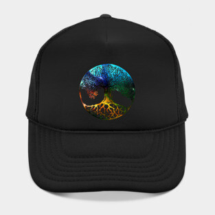 Tree of Life Mandala Hat