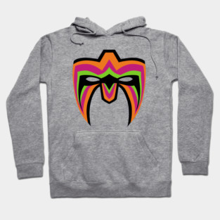 The Ultimate Warrior Mask - Vintage Hoodie