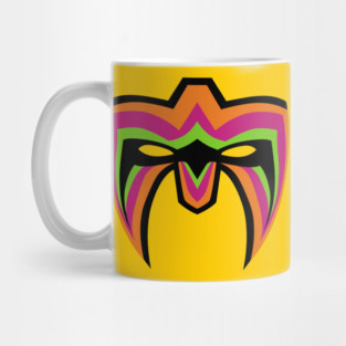 The Ultimate Warrior Mask - Vintage Mug