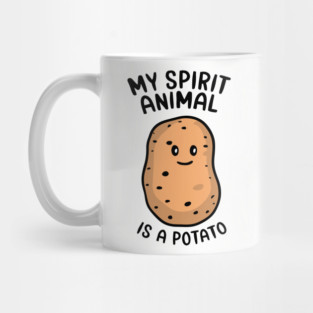 My Spirit Animal Is A Potato Vegetable Lover Mug