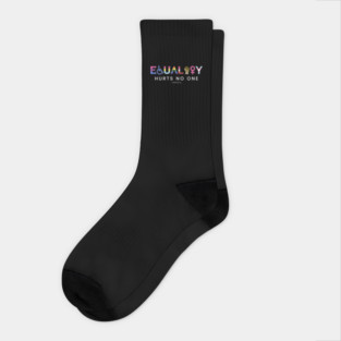 Equality Hurts On One Socks