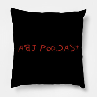 ABJ Podcast Freak on a Leash Pillow