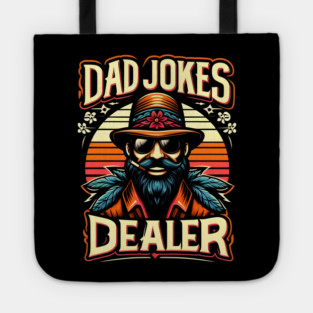 Dad Jokes Dealer Tote