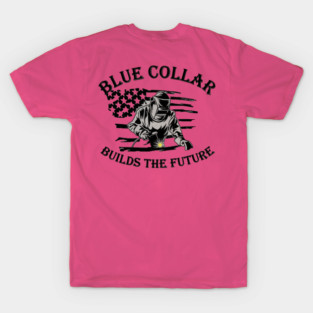 Blue Collar (back design) T-Shirt