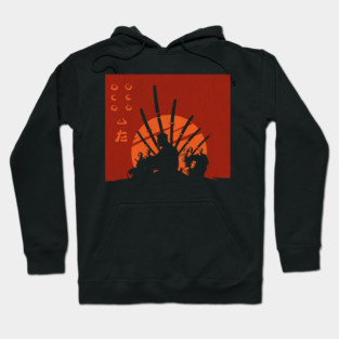 Vintage Seven Samurai Hoodie
