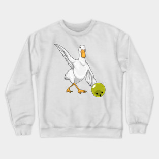 Duck Bowling Bowling ball Crewneck Sweatshirt