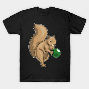 Squirrel Bowling Bowling ball T-Shirt