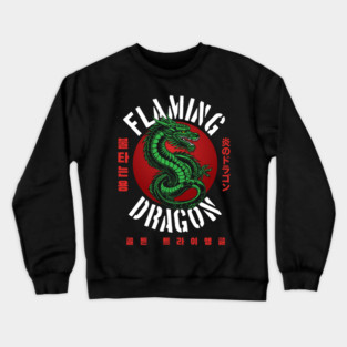 Flaming Dragon Crewneck Sweatshirt