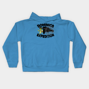 Dominica (option 2) Kids Hoodie