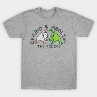 Leftist Animals Defund the Police T-Shirt