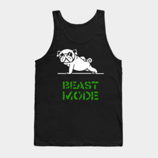 Beast Mode Pug Tank Top