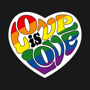 Love is Love Heart T-Shirt