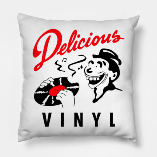 Delicious Records Pillow