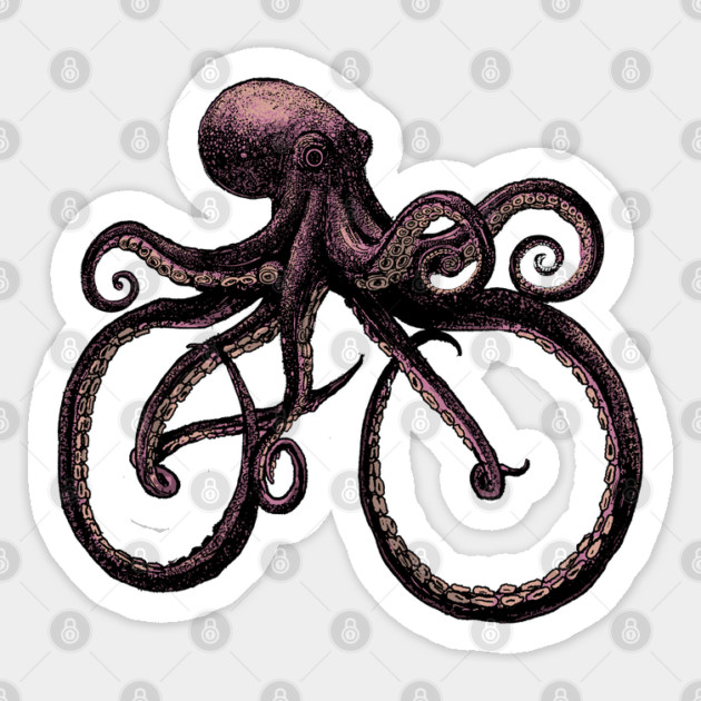 Cephalopedal Sticker by GoshWow®