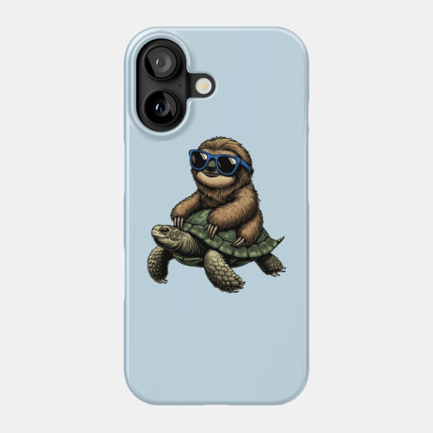 Sloth and Turtle Vibes Phone Case by GoshWow®