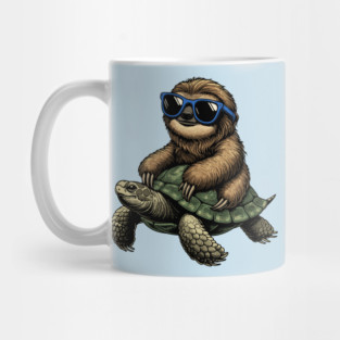 Sloth and Turtle Vibes Mug